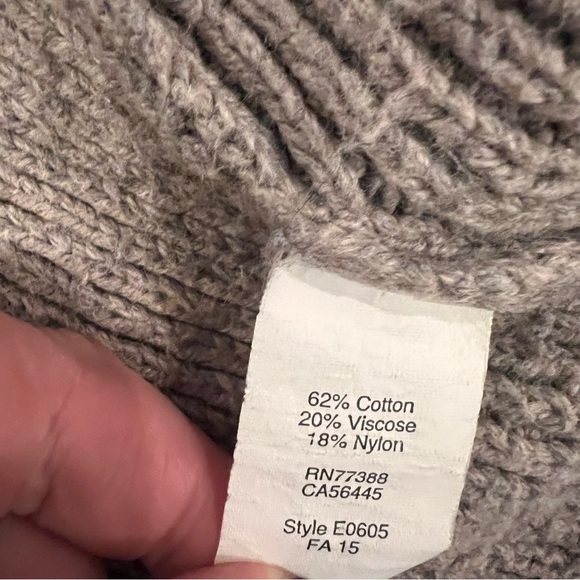 Madewell Women's Light Tan Cardigan Size Small Grandpacore - Picture 3 of 11